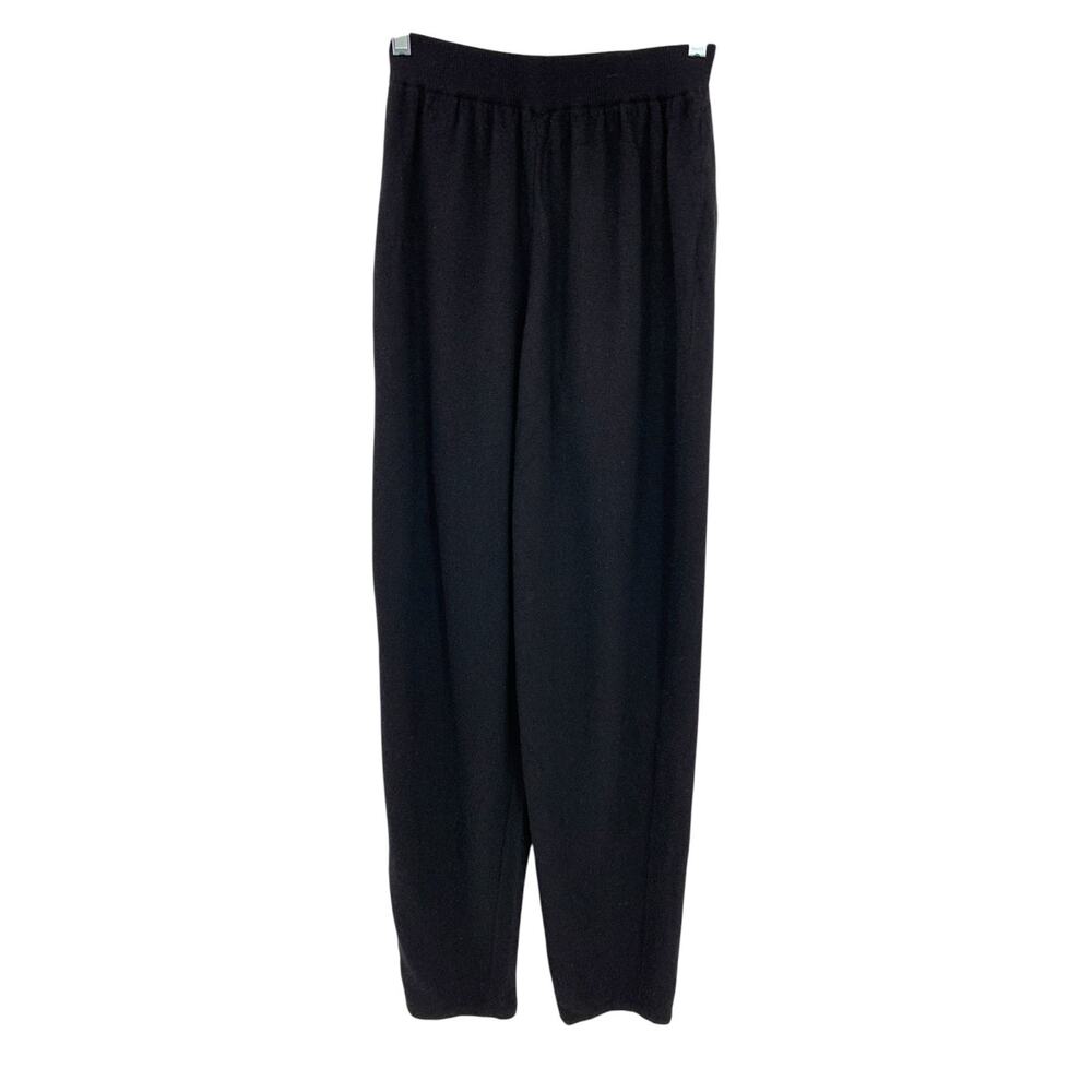 Vintage Shirin Cashmere Pants Black Made In Scotland Size Small